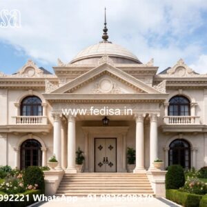 Classic House Design with Beautiful Terrace Spaces No-1087