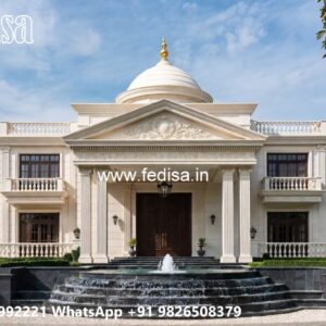 Beautiful Classic House Design with Elegant Details No-1094