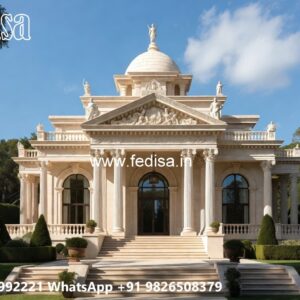 Elegant Classic House Design with Rich Textures No-1102