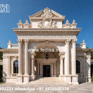 Classic House Design with Stylish Marble Flooring No-1107
