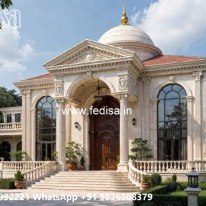 Classic House Design with Elegant Entryway Decor No-1122