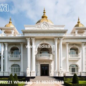 Classic House Design with Royal Decorative Details No-1126
