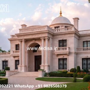 Classic House Design with Grand Staircase Styling No-1145