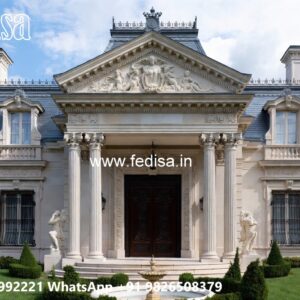 Classic House Design with Elegant Hall Interior No-1152