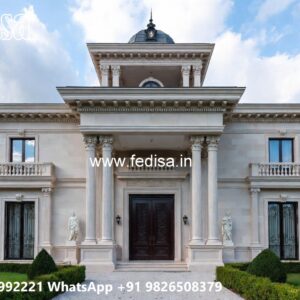 Classic House Design with Premium Garden Landscape No-1166