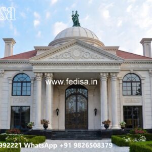Classic House Design with Decorative Entry Door Ideas No-1167