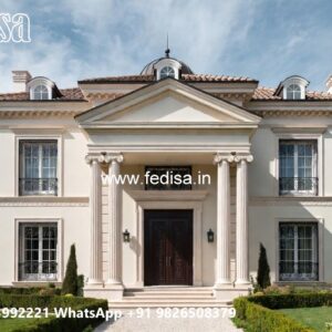 Classic House Design with Stylish Entrance Lighting No-1180