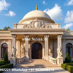 Classic House Design with Luxury Home Exterior Ideas No-1195