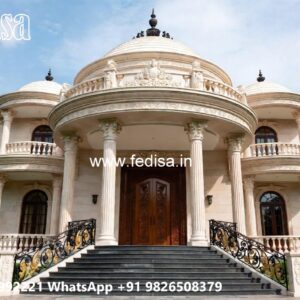 Classic House Design with Traditional Decorative Details No-1198