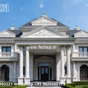 Classic House Design with Beautiful Architectural Features No-1200