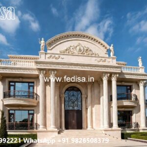 Classic Villa Design with Royal Interior Decoration No-1218
