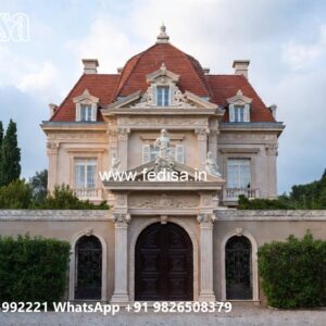 Classic Villa Design with Stylish Exterior Facade No-1220
