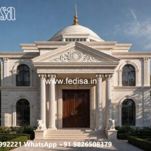 Classic Villa Design with Rich Decorative Elements No-1227