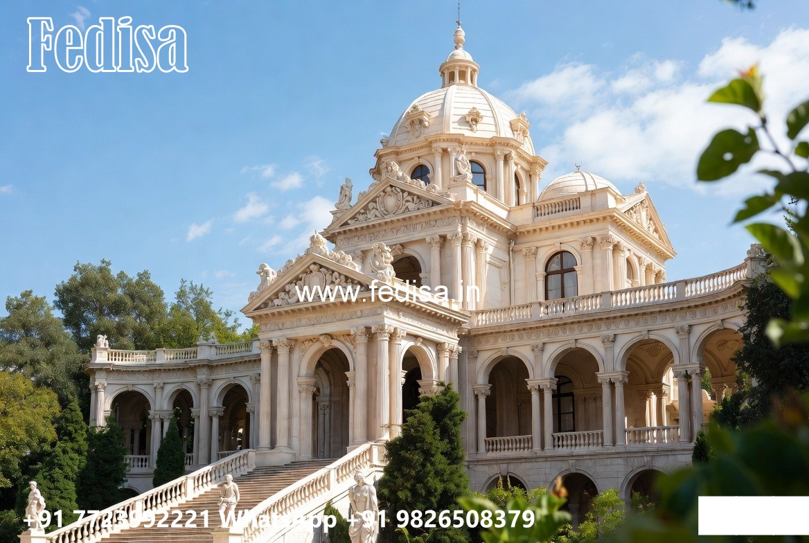 Classic Villa Design with Beautiful Roof Architecture No-1229