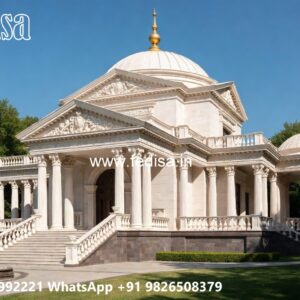 Classic Villa Design with Stylish Marble Flooring No-1232