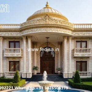 Classic Villa Design with Beautiful Terrace Spaces No-1234