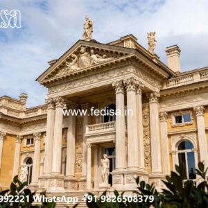 Luxury Classic Villa Design with Elegant Hall Ideas No-1235