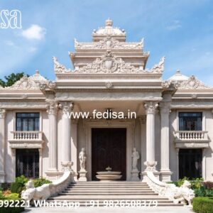 Traditional Classic Villa Design with Elegant Decor No-1258