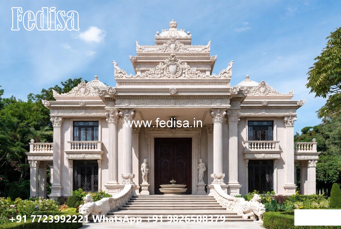 Traditional Classic Villa Design with Elegant Decor No-1258