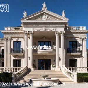 Classic Villa Design with Elegant Garden Concepts No-1262