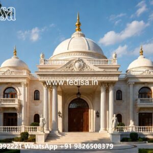 Classic Villa Design with Elegant Open Courtyard No-1266