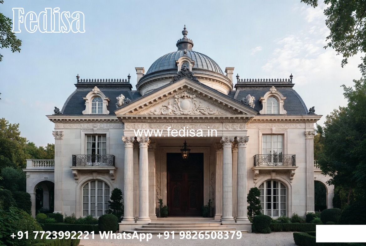 Classic Villa Design with Stylish Royal Interiors No-1277