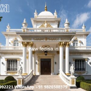 Classic Villa Design with Stylish Entryway Decor No-1297