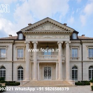 Classic Villa Design with Beautiful Villa Landscaping No-1300