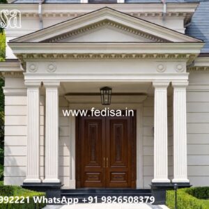 Classic Villa Design with Decorative Architectural Features No-1303