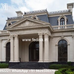 Classic Villa Design with Elegant Outdoor Garden No-1313