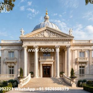 Elegant Classic Villa Design with Grand Spaces No-1333