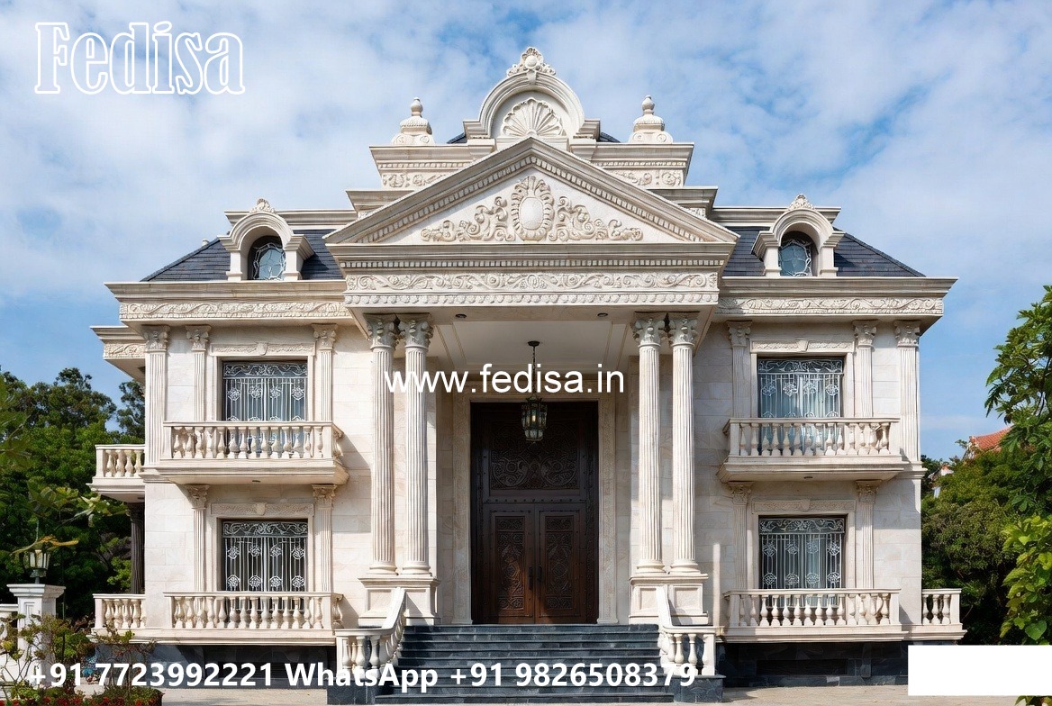Classic Villa Design with Elegant Modern Touches No-1344