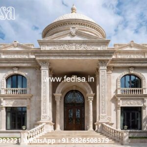 Traditional Classic Villa Design with Beautiful Exteriors No-1345