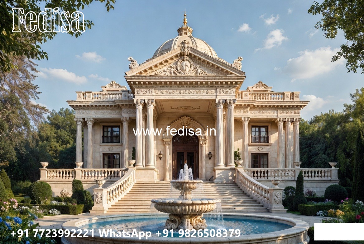 Classic Villa Design with Rich Royal Styling No-1347