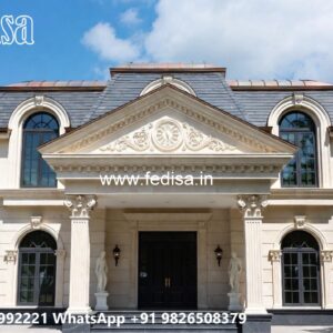 Luxury House Design with Wooden and Marble Finishes No-1371