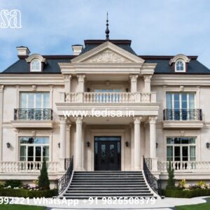 Luxury House Design with Stylish Staircase Ideas No-1384