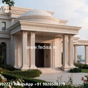 Luxury House Design with Grand Front Elevation No-1388