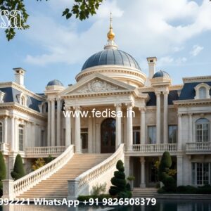 Luxury House Design with Grand Architectural Style No-1414