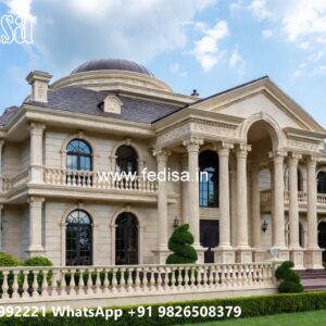 Luxury House Design with Unique Architectural Beauty No-1447