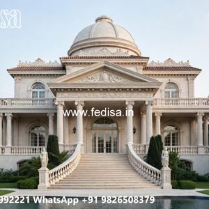 Luxury House Design with Beautiful Glass Architecture No-1495