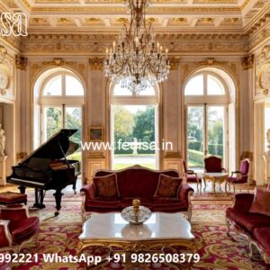 Luxury House Design with Rich Marble Interior Ideas No-1496