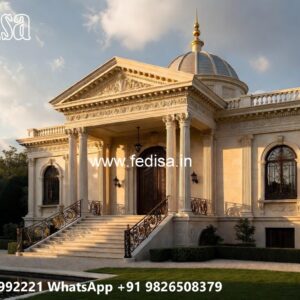 Classic House Design with Premium Marble Finishes No-1518