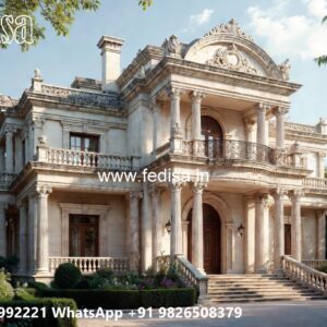 Classic House Design with Grand Entrance Ideas No-1526