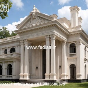 Classic House Design with Beautiful Terrace Spaces No-1537