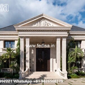 Elegant Classic House Design with Rich Architecture No-1570
