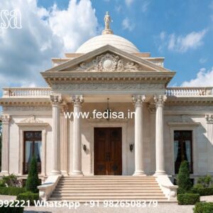 Classic House Design with Beautiful Exterior Walls No-1584