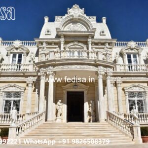 Classic House Design with Stylish Royal Interiors No-1588