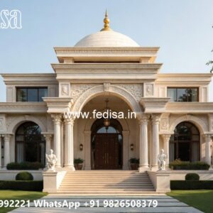 Classic House Design with Elegant Hall Interior No-1602