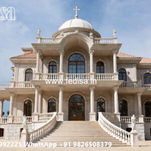 Classic House Design with Beautiful Exterior Gardens No-1639
