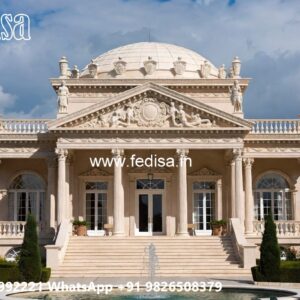 Classic House Design with Traditional Decorative Details No-1648